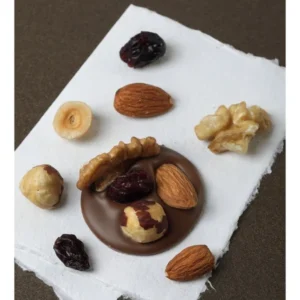 Mendigos de chocolate de leche con frutos secos