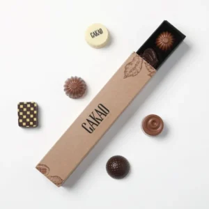 Bombones con chocolate Belga rellenos